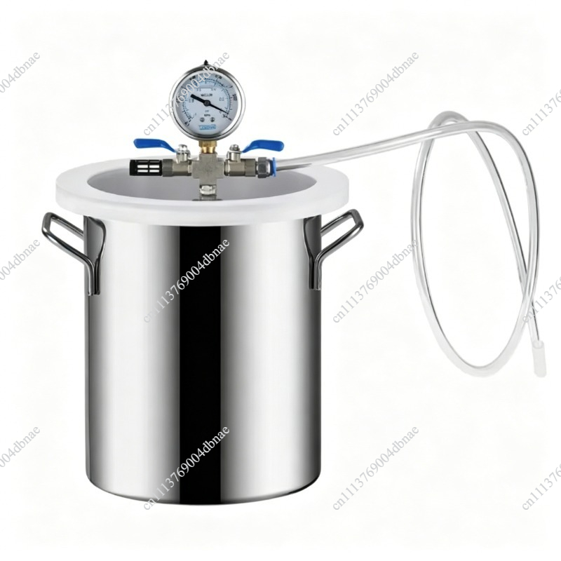 Vacuum Chamber Stainless Steel Acrylic Lid - Paslanmaz Çelik Gaz Giderme Odası Vakumlu