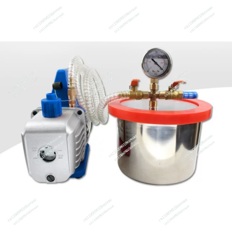 Vacuum Chamber Stainless Steel Acrylic Lid - Çaplı Epoksi Reçine Vakumlu Köpük Giderici
