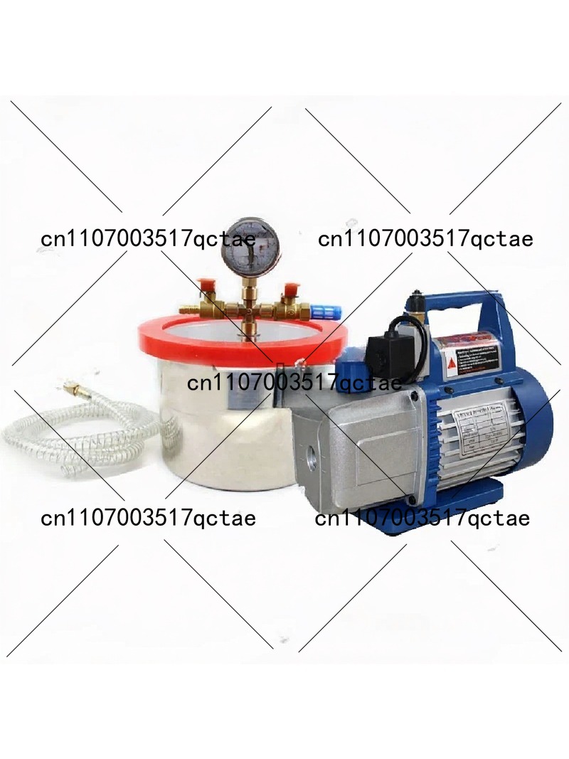 Vacuum Chamber Stainless Steel Acrylic Lid - Paslanmaz Çelik 3L Vakumlu Gaz Giderme