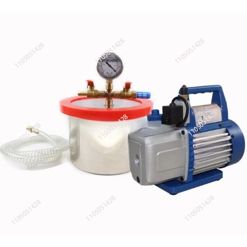 Vacuum Chamber Stainless Steel Acrylic Lid - Paslanmaz Çelik 3L Gaz Giderme Odası