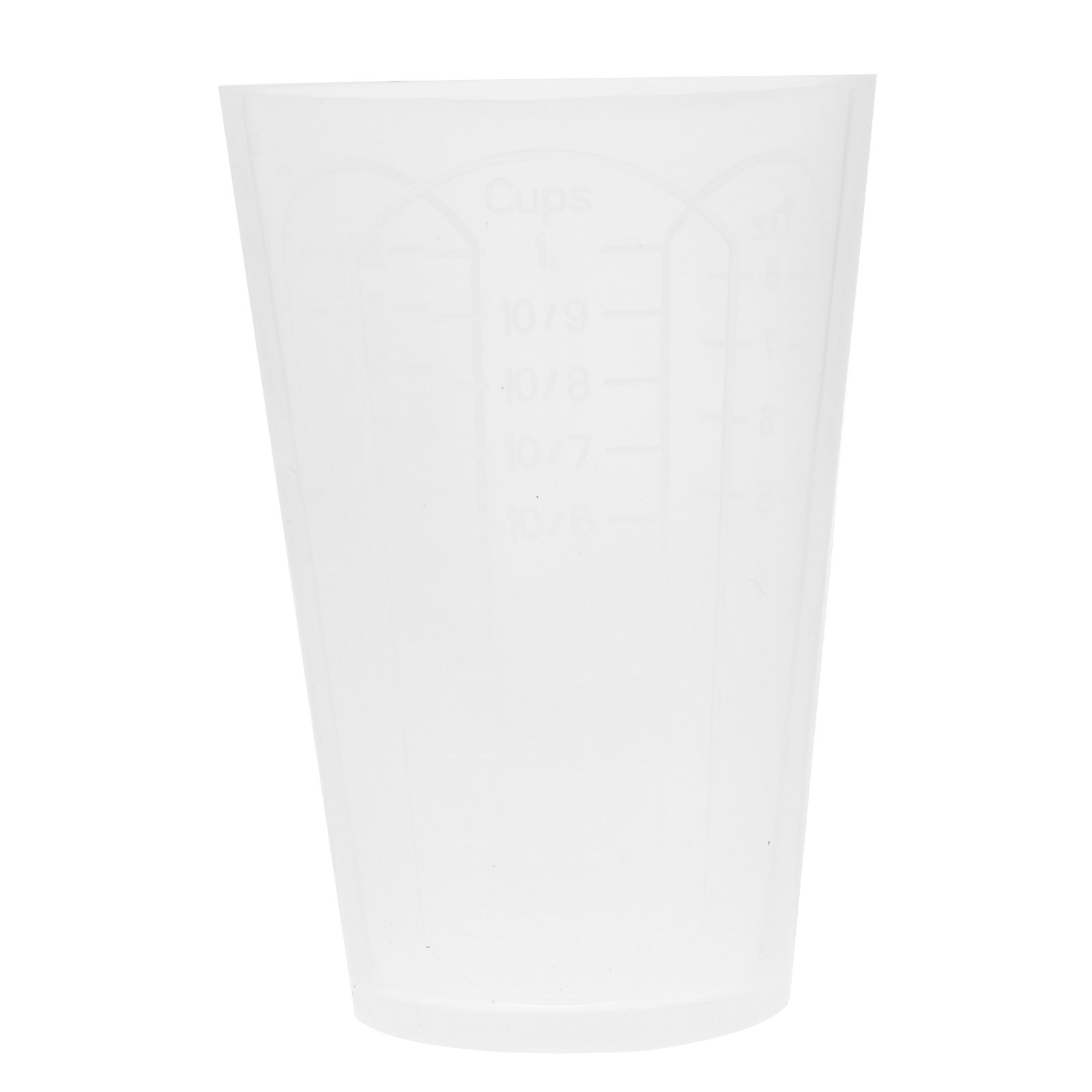 Silikon Ölçü Kabı, Üçgen Şekil - Resin Mixing Cups Silicone Reusable Graduated incelemesi ve fiyatı