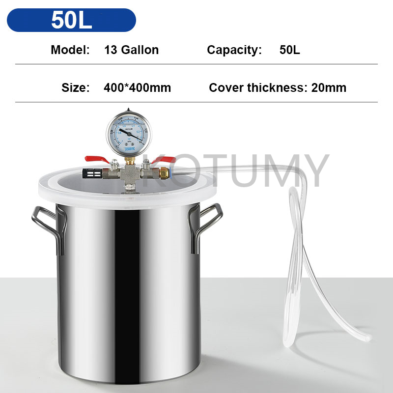 Paslanmaz Çelik Vakum Gaz Gide - Vacuum Chamber Stainless Steel Acrylic Lid incelemesi ve fiyatı