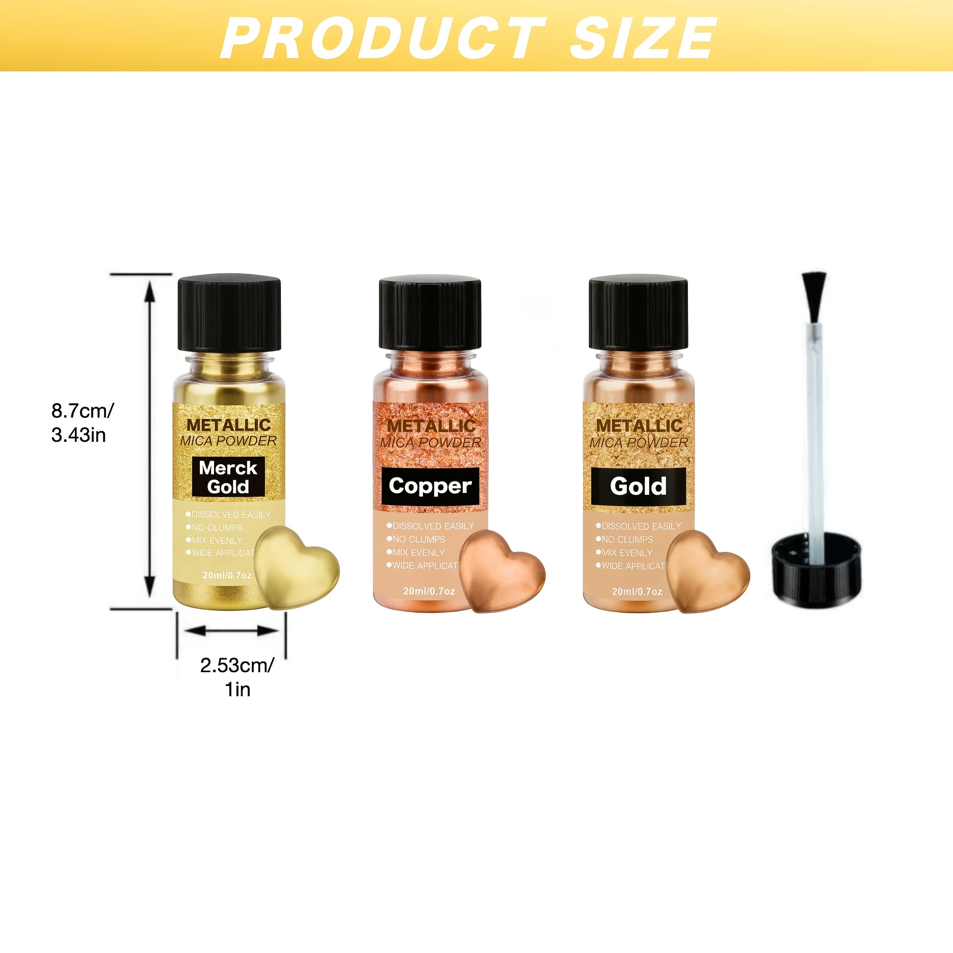 Renkli Tozlar, Eşsiz Metalik D - Mica Powder Pigment Metallic Color Epoxy incelemesi ve fiyatı