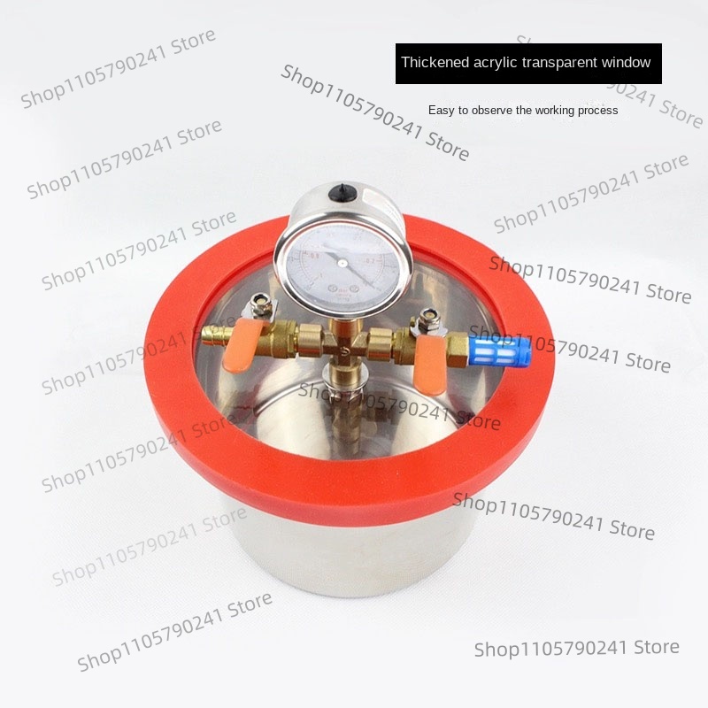3L Paslanmaz Çelik Vakumlu Gaz - Vacuum Chamber Stainless Steel Acrylic Lid incelemesi ve fiyatı