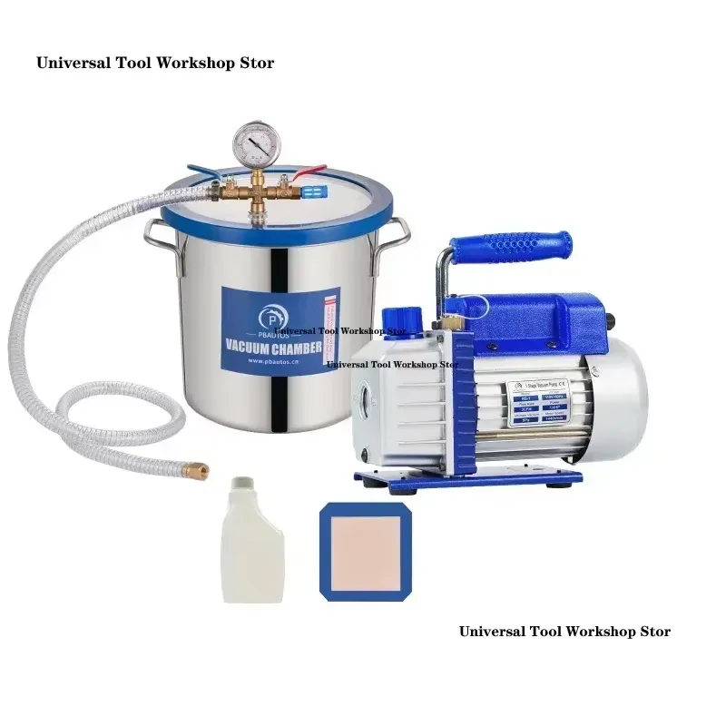 4CFM Vakum Pompası ve 3 Galon  - Vacuum Degassing Chamber 3 Gallon Pump incelemesi ve fiyatı