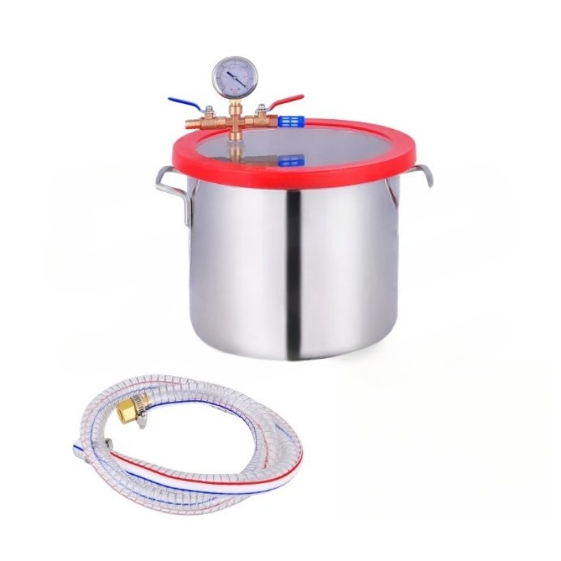 3 Galon 12L Paslanmaz Çelik Va - Vacuum Chamber Stainless Steel Acrylic Lid incelemesi ve fiyatı