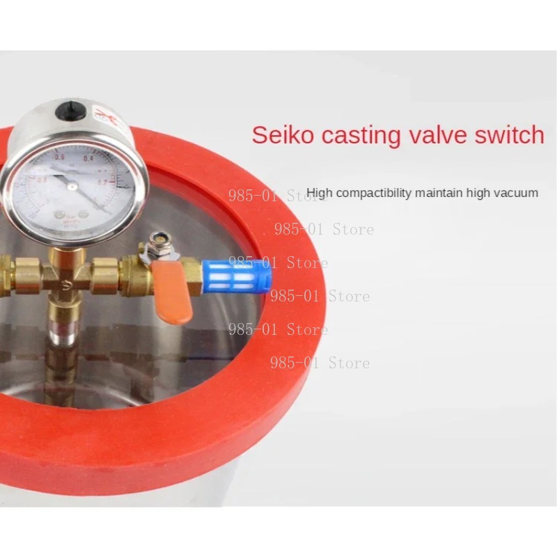 3L Paslanmaz Çelik Vakumlu Gaz - Vacuum Chamber Stainless Steel Acrylic Lid incelemesi ve fiyatı