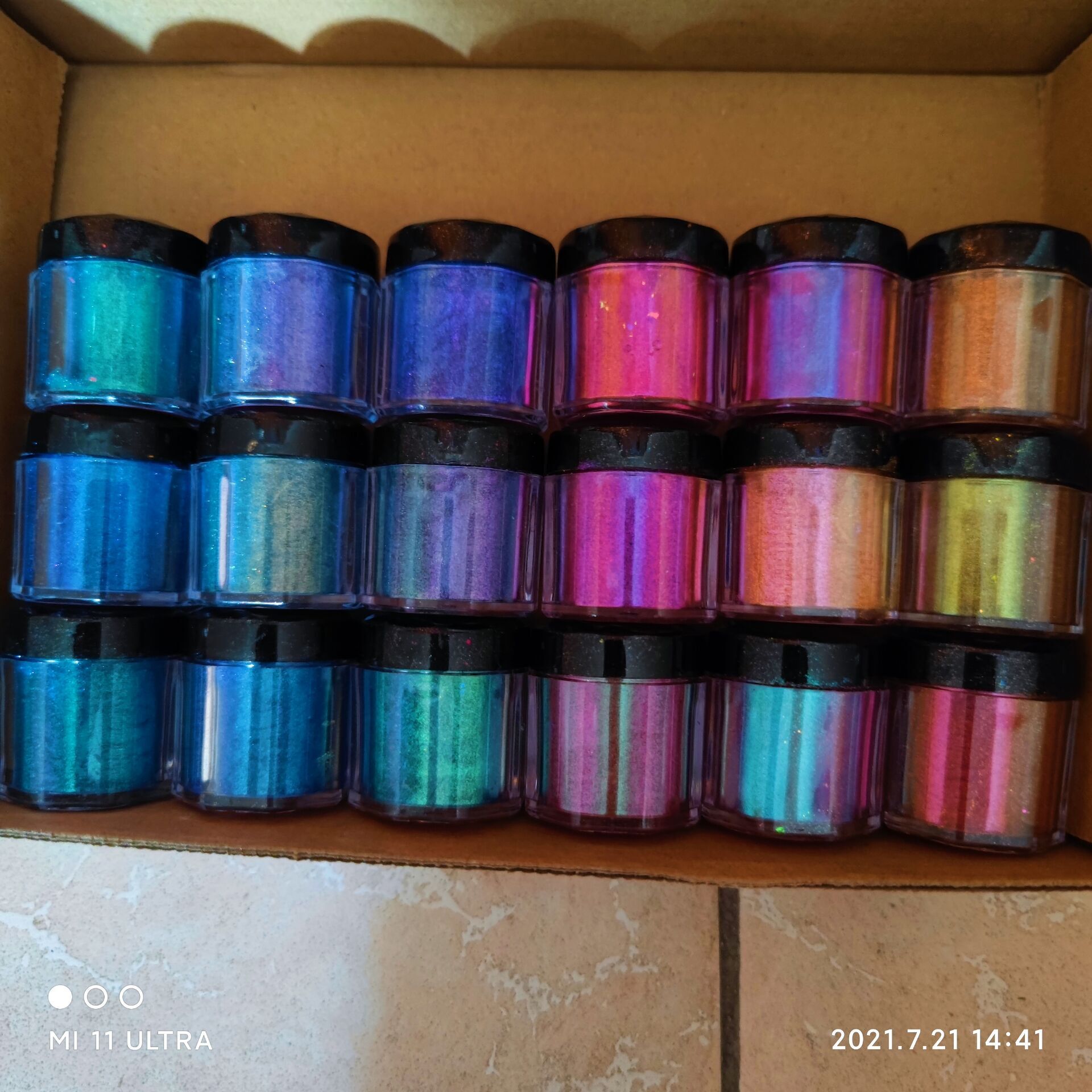 Watercolors/epoksi/boya/balçık - Mica Powder Pigment Metallic Color Epoxy incelemesi ve fiyatı