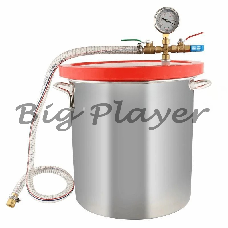 5 Galon 20L Paslanmaz Çelik Va - Vacuum Chamber Stainless Steel Acrylic Lid incelemesi ve fiyatı