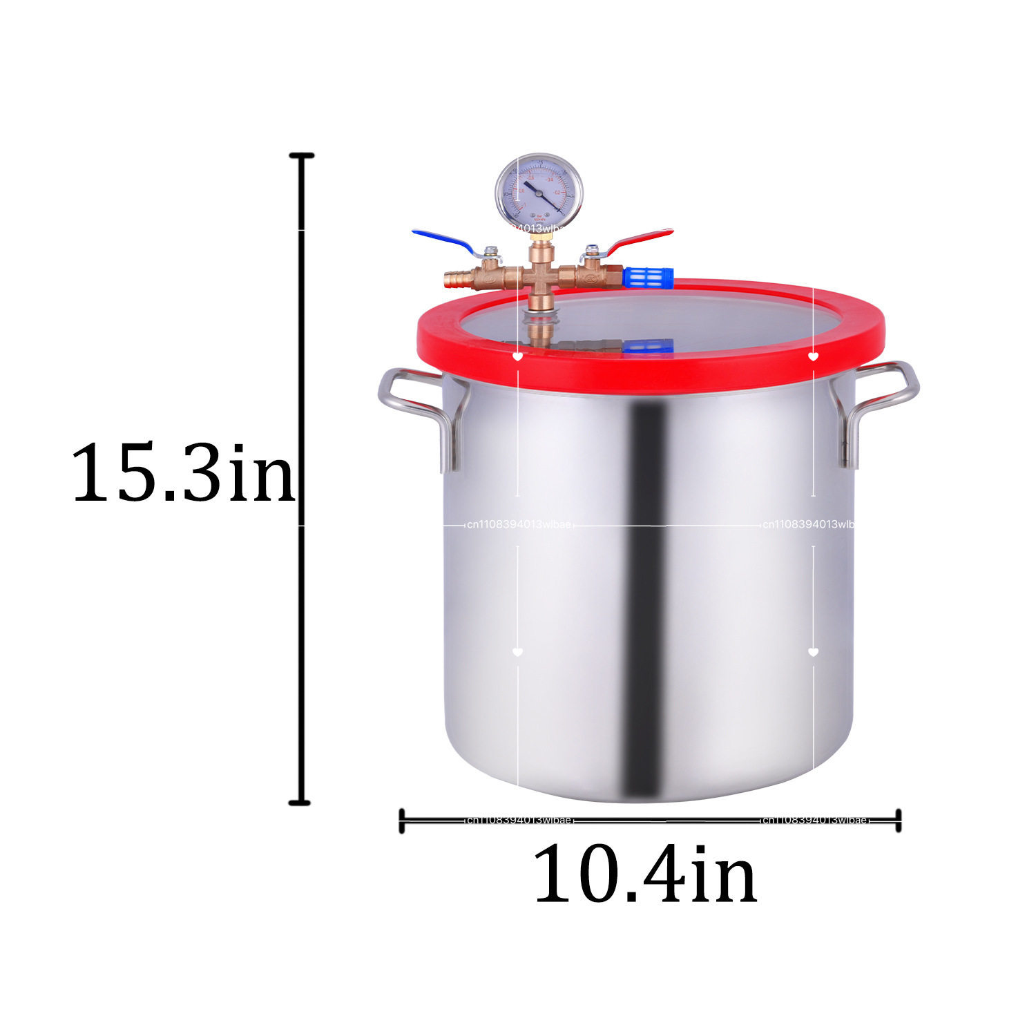3 Galon 12L Paslanmaz Çelik Va - Vacuum Chamber Stainless Steel Acrylic Lid incelemesi ve fiyatı
