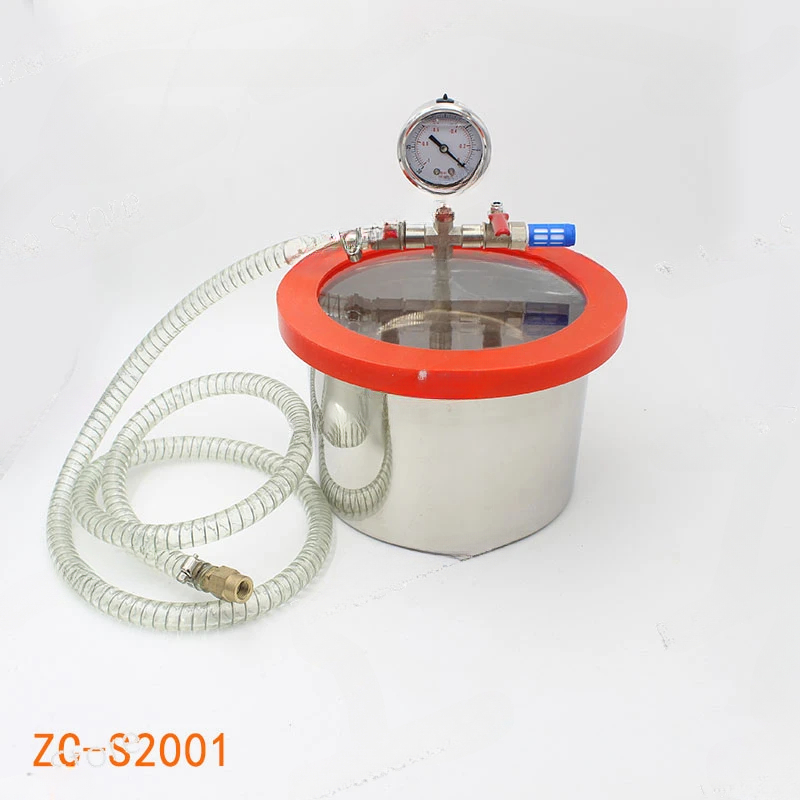 Paslanmaz çelik 3L gaz giderme - Vacuum Chamber Stainless Steel Acrylic Lid incelemesi ve fiyatı