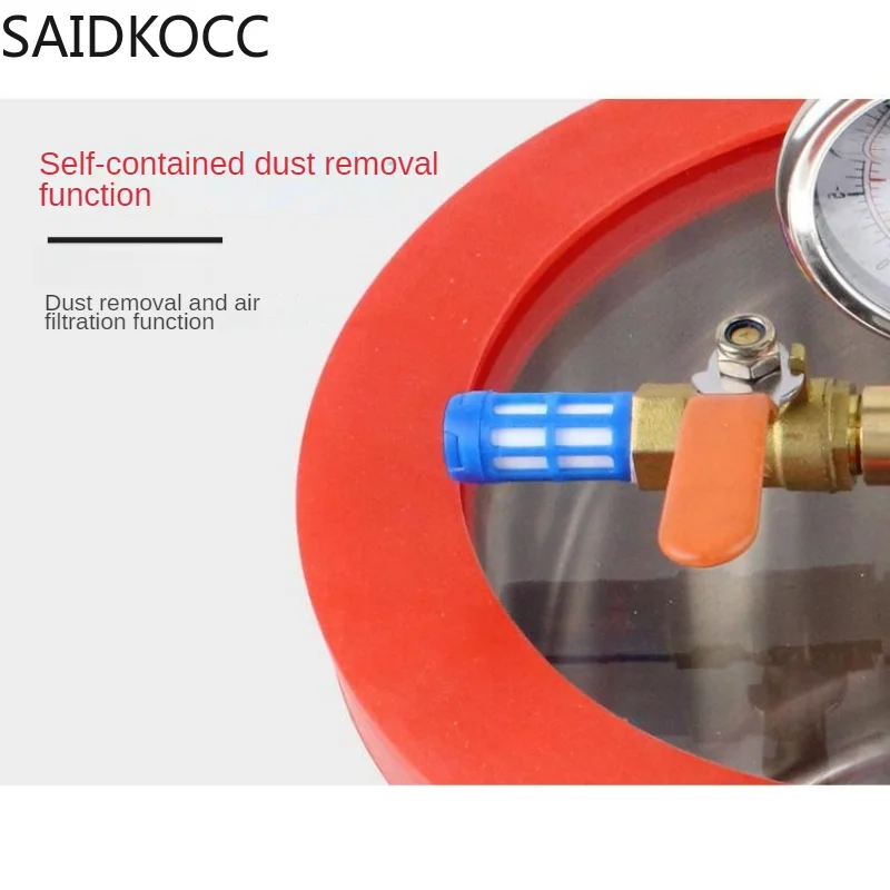 2 galon 8L Paslanmaz Çelik Vak - Vacuum Chamber Stainless Steel Acrylic Lid incelemesi ve fiyatı